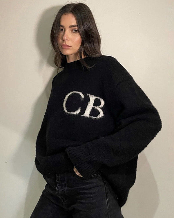 Woven Knit Sweater
