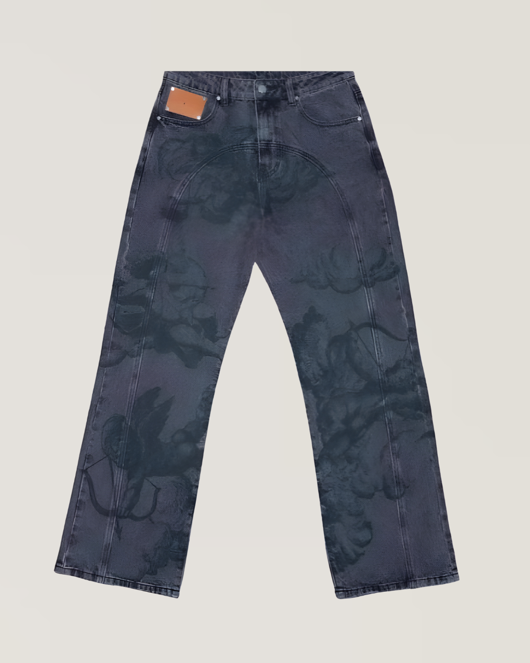 Angel Print Denim