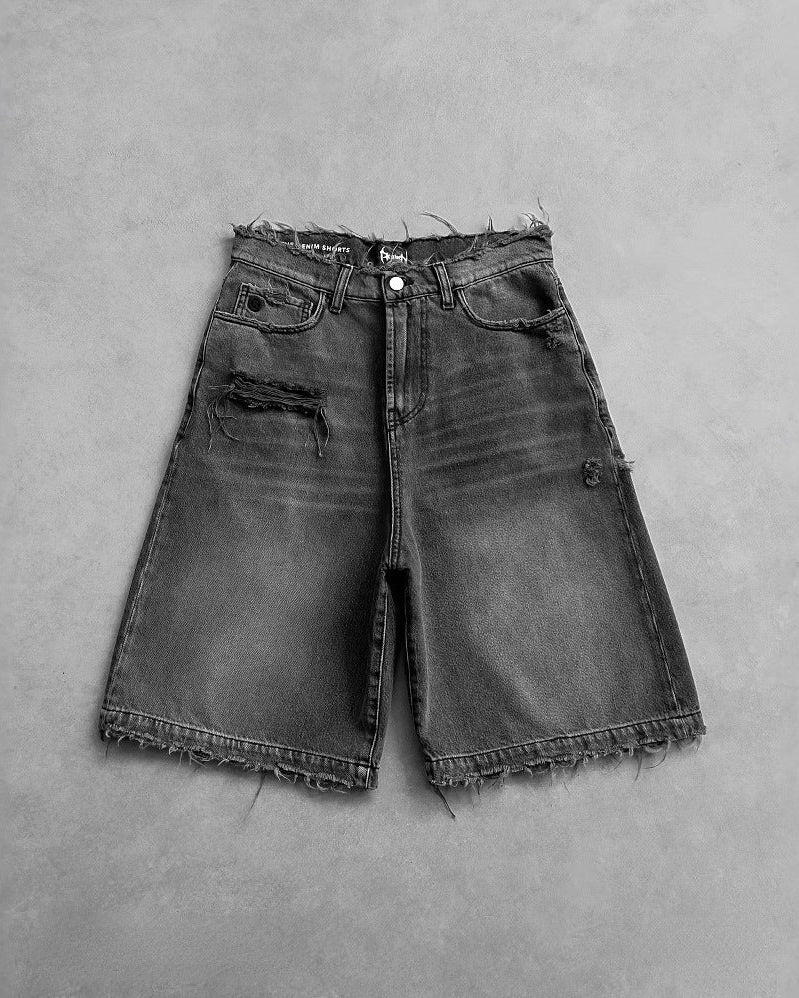 Baggy Denim Jorts