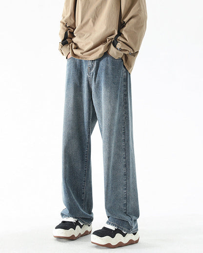 Men's Vintage Loose Jeans