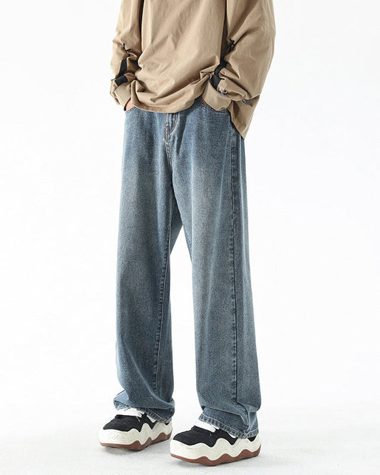 Men's Vintage Loose Jeans