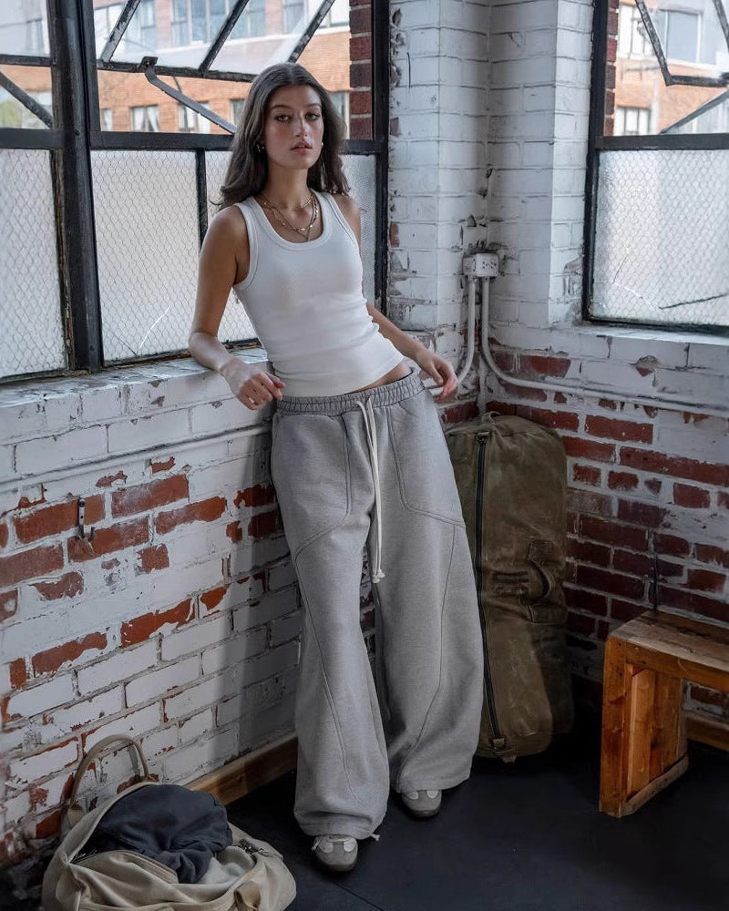 Silhouette Baggy Sweatpants