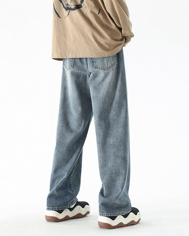 Men's Vintage Loose Jeans