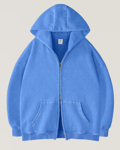 Double Zip-Up Hoodie
