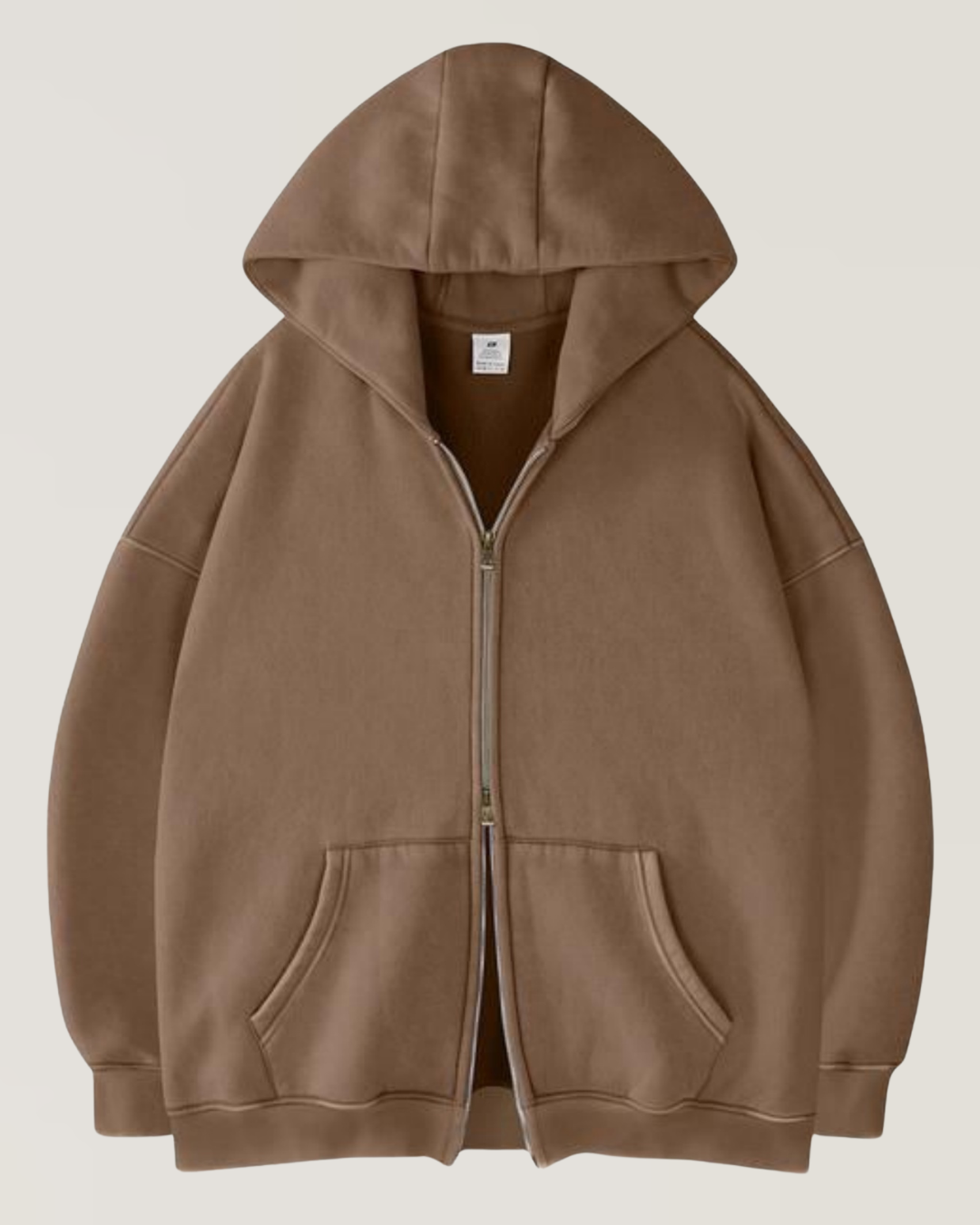 Double Zip-Up Hoodie