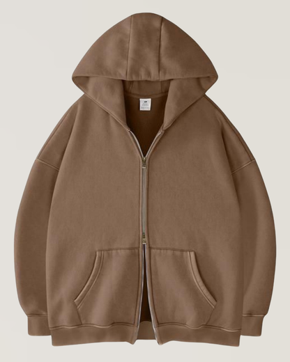 Double Zip-Up Hoodie
