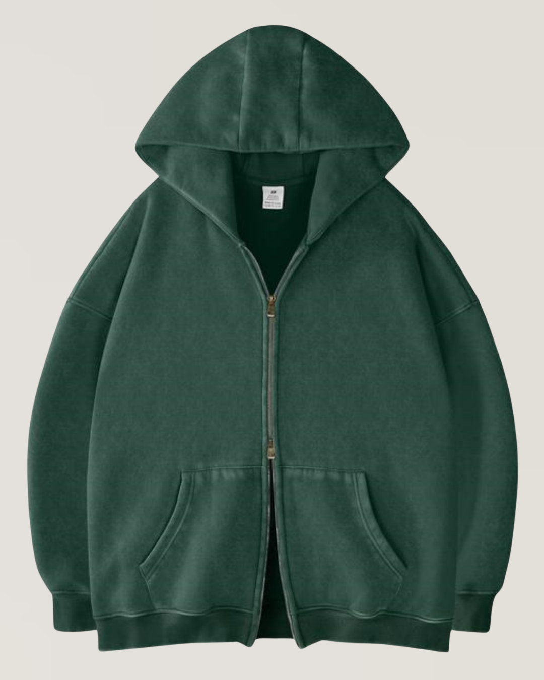 Double Zip-Up Hoodie