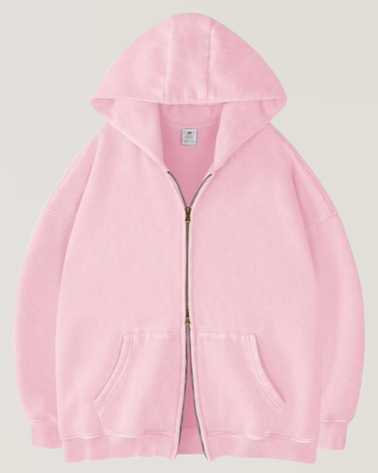 Double Zip-Up Hoodie