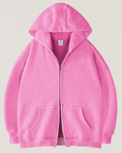 Double Zip-Up Hoodie