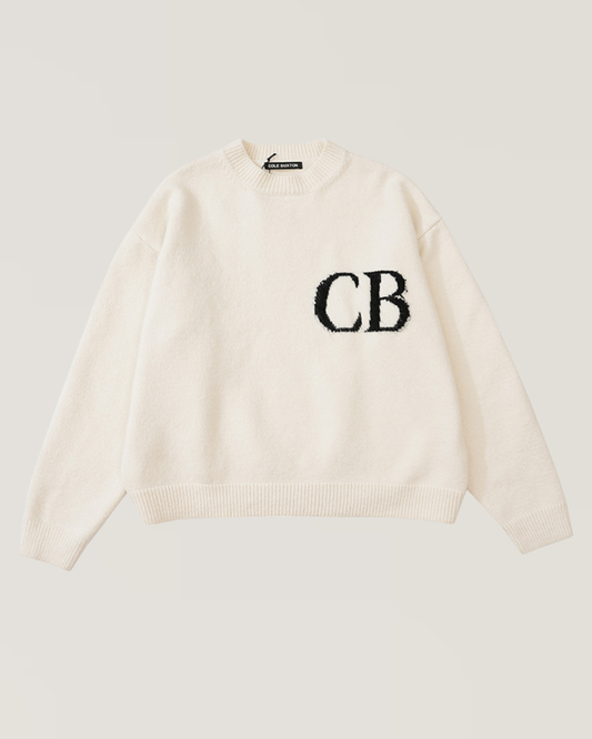 Woven Knit Sweater