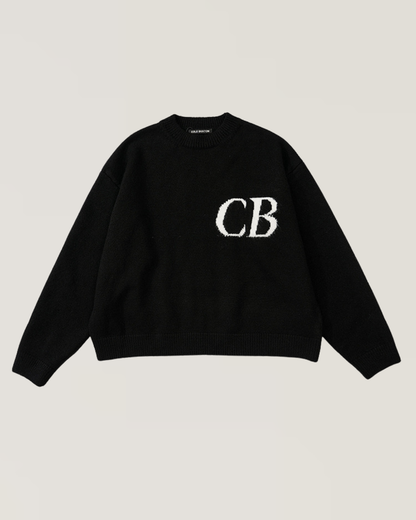Woven Knit Sweater