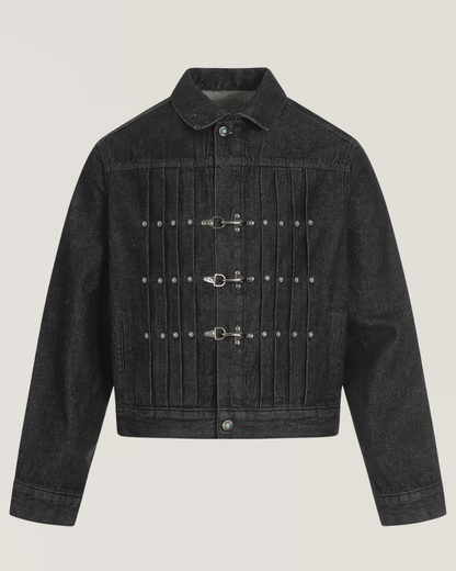 Black Rivet Denim Jacket