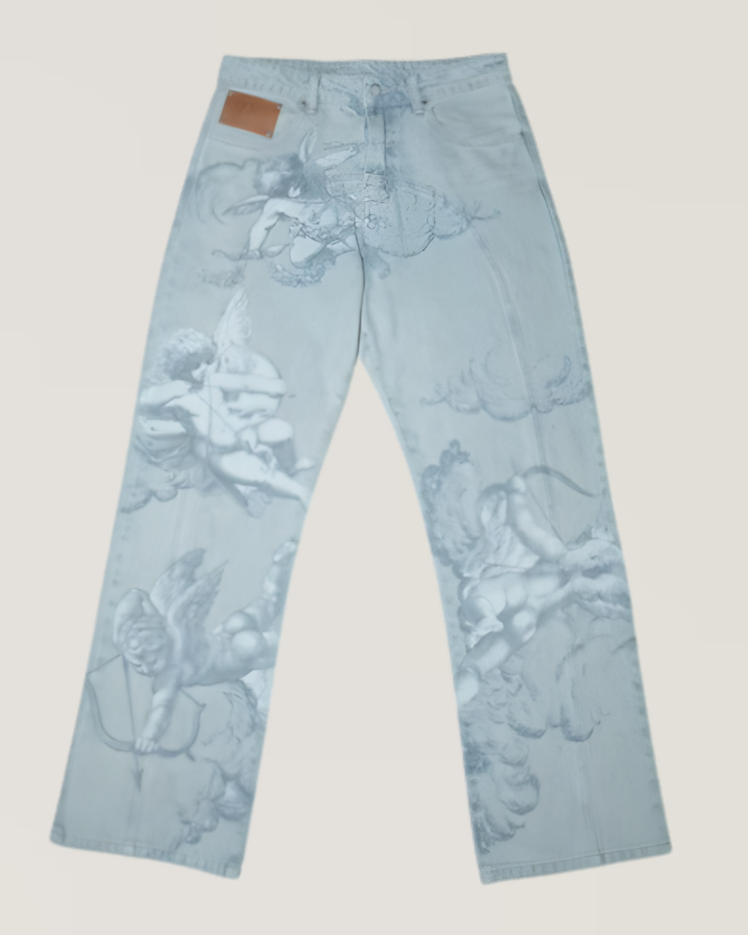 Angel Print Denim