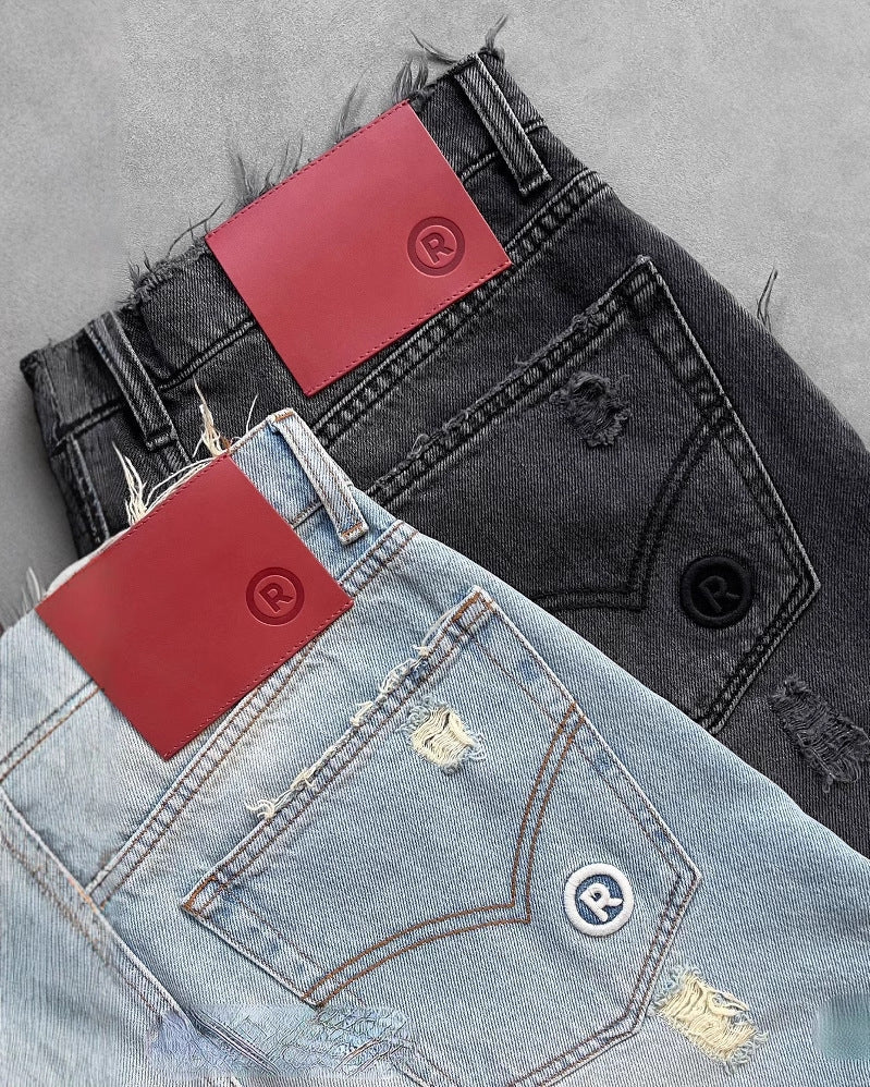Baggy Denim Jorts