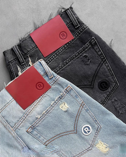 Baggy Denim Jorts