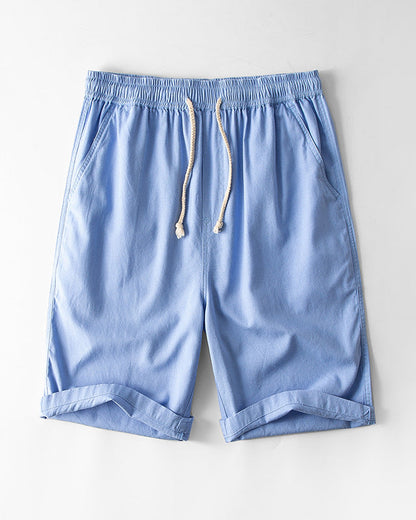 Men's Linen Pull-On Shorts